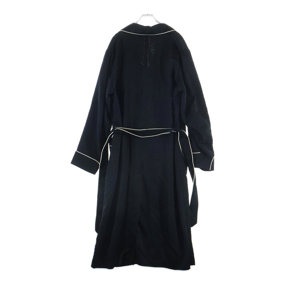 DRIES VAN NOTEN(ドリスヴァンノッテン) 18AW ドット ダブルブレストチェスターコート ブラック レディース
