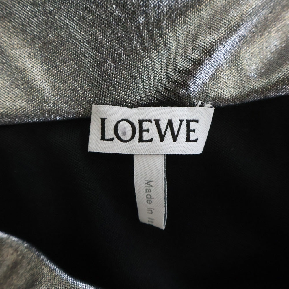 LOEWE(ロエベ) ■ハイウエストラップスカート シルバー S800Y27X10 レディース