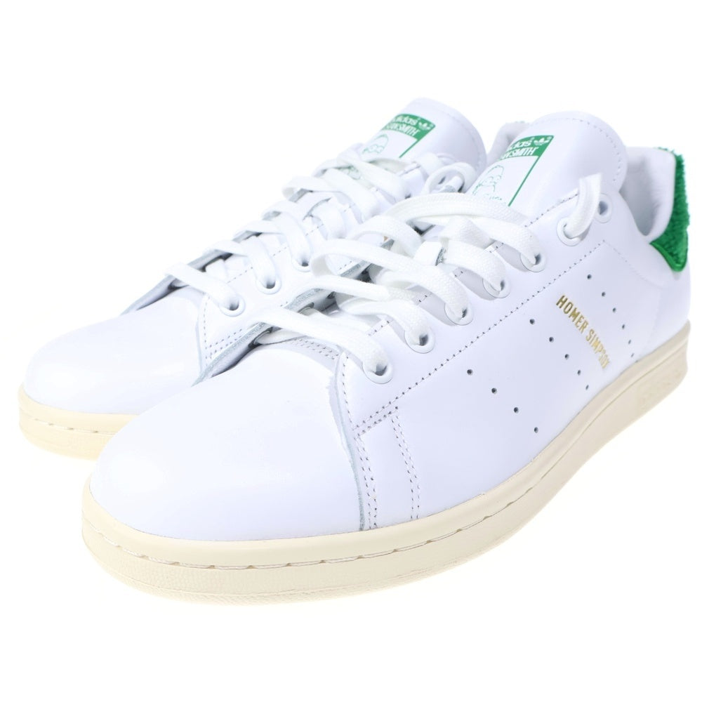 adidas(アディダス) HOMER SIMPSON STANSMITH シンプソンズ スタンスミス コートスニーカー ホワイト IE7564 US10.5/28.5cm