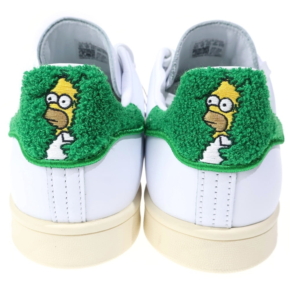 adidas(アディダス) HOMER SIMPSON STANSMITH シンプソンズ スタンスミス コートスニーカー ホワイト IE7564 US10.5/28.5cm