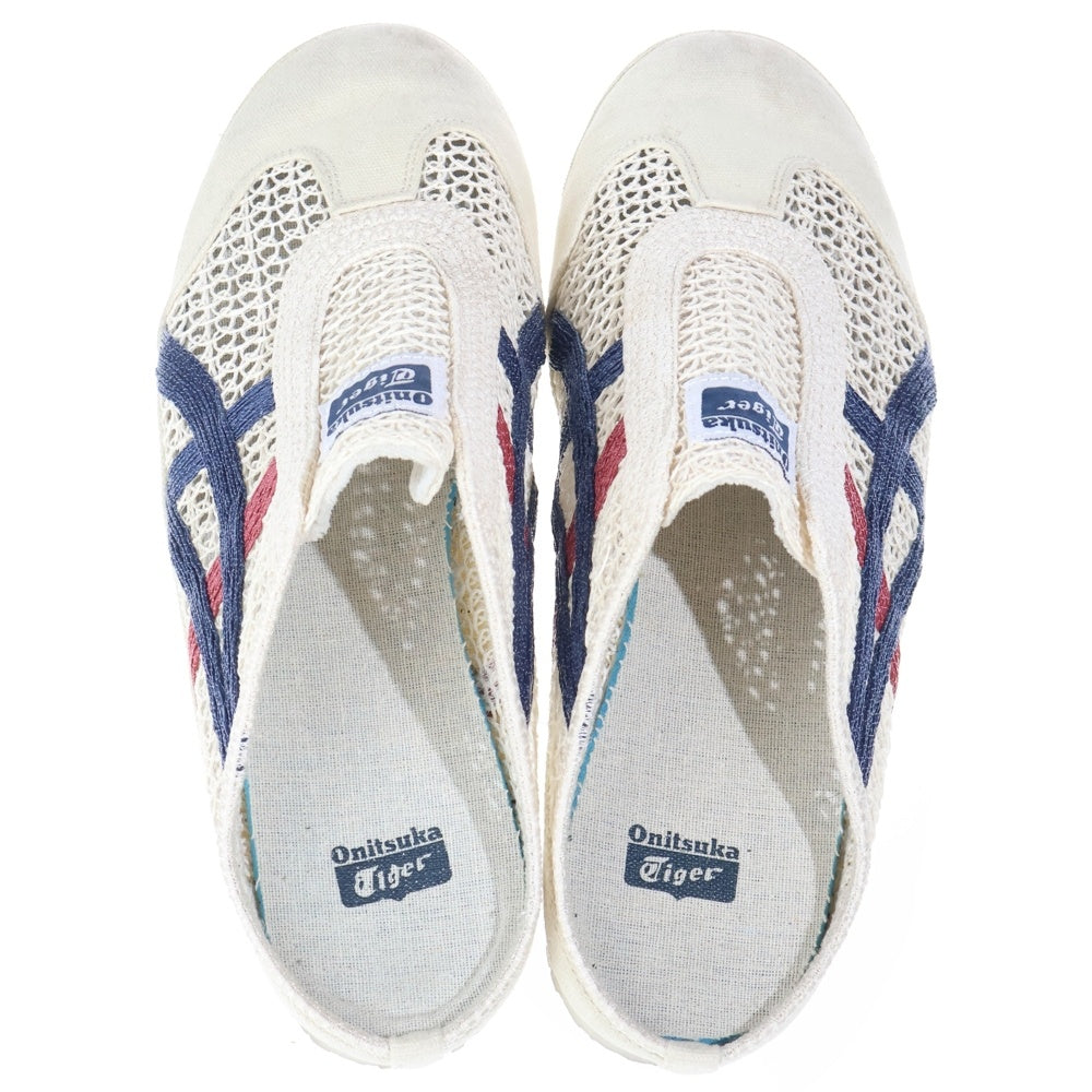 Onitsuka Tiger(オニツカタイガー) MEXICO 66 SABOT メキシコ 66 サボ メッシュサンダル スリッポン ホワイト