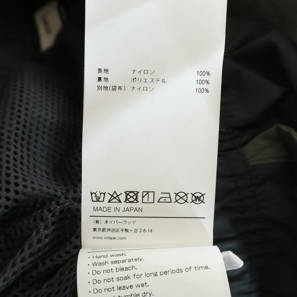 WTAPS(ダブルタップス) 25SS サイドロゴナイロンパンツ グレー 251CWDT-PTM07