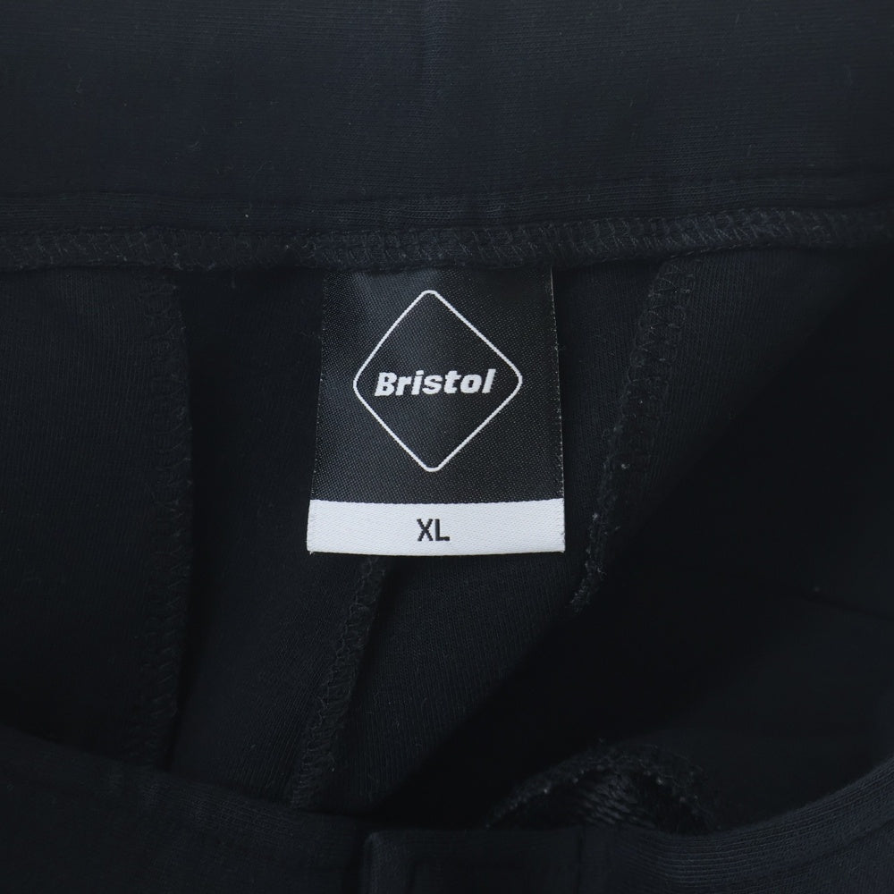 F.C.R.B./F.C.Real Bristol/FCRB(エフシーアールビー/エフシーレアルブリストル) 23AW TECH SWEAT TRAINING PANTS ロゴプリント テックスウェット トレーニング ジョガーパンツ ブラック FCRB-230032