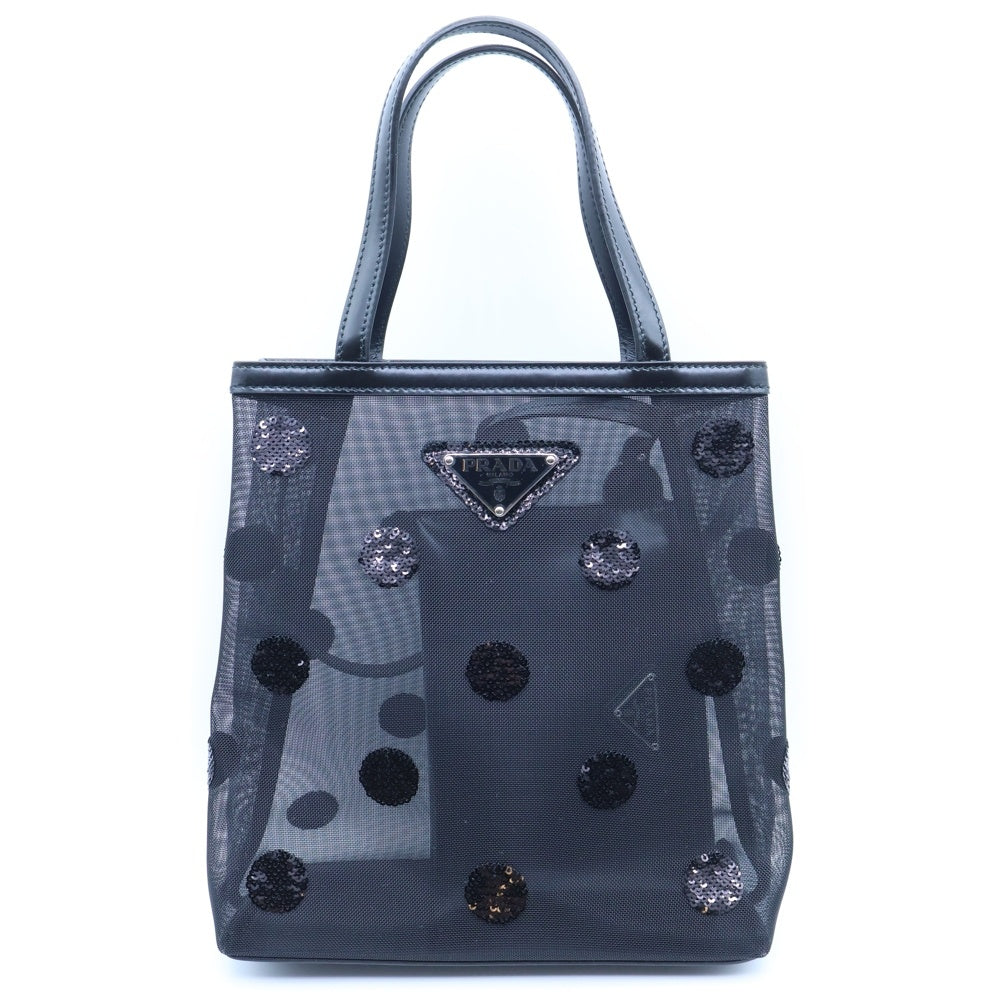 PRADA(プラダ) ポルカドット ハンドバッグ ミニバッグ ミニトート