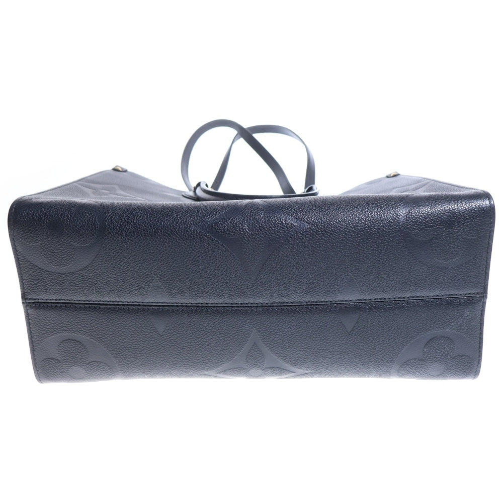 LOUIS VUITTON(ルイヴィトン) モノグラムアンプラント オンザゴーMM ハンドバッグ トートバッグ ブラック レザー M45595 ゴールド金具