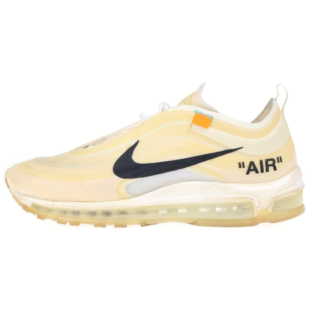 NIKE(ナイキ) ×Off-White AIR MAX 97 THE TEN オフホワイト エアマックス ザテン ローカットスニーカー アイボリー US10.5/28.5cm AJ4585-100