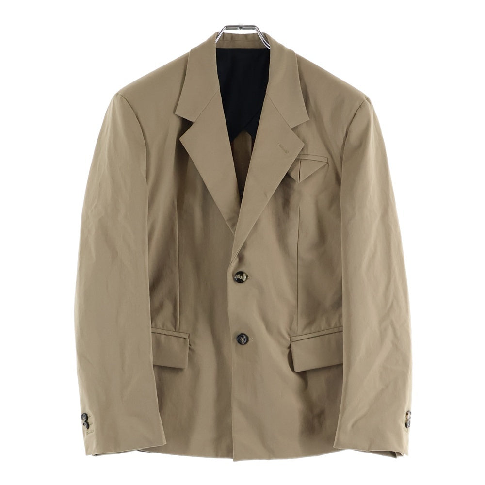 BOTTEGA VENETA(ボッテガヴェネタ) 21AW ストレッチ 2B テーラードジャケット ベージュ 666355 レディース