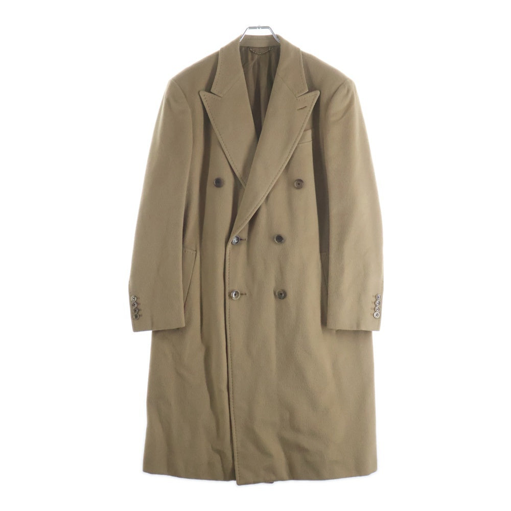 LOUIS VUITTON(ルイヴィトン) ダブルブレスト ロングコート 裏地モノグラム ブラウン RM201Q JPX HHC40E レディース