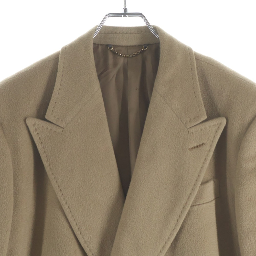 LOUIS VUITTON(ルイヴィトン) ダブルブレスト ロングコート 裏地モノグラム ブラウン RM201Q JPX HHC40E レディース