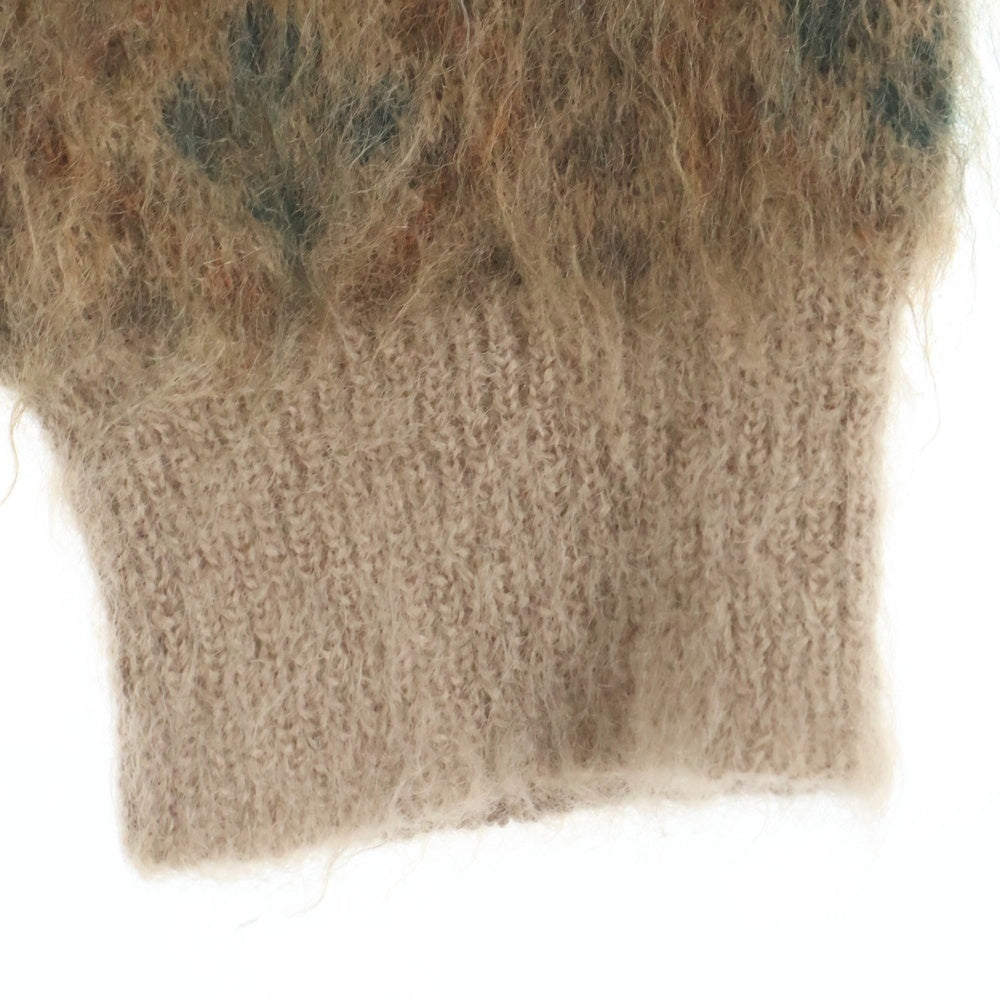 LOUIS VUITTON(ルイヴィトン) 25SS Mohair Knit Sweater モヘア ニットセーター ブラウン RM251MM NE5 HSN23W レディース