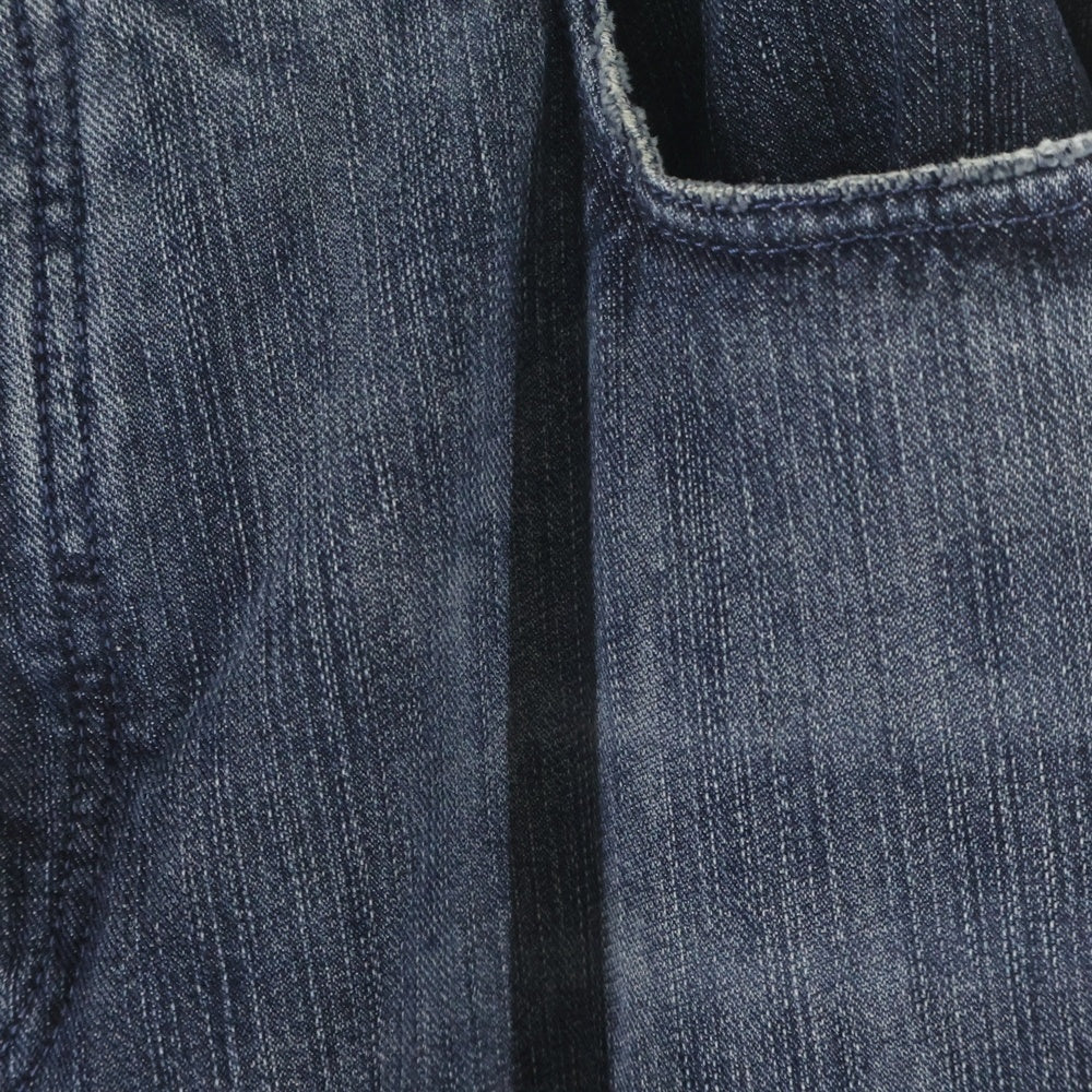 BALENCIAGA(バレンシアガ) ダブルフロント ワイドレッグジーンズ デニムパンツ インディゴ 767979