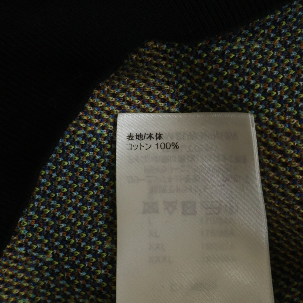 LOUIS VUITTON(ルイヴィトン) 23SS アニマル総柄ジャガード クルーネック プルオーバー 長袖ニット セーター イエロー/ブラック RM232M ZLW HPN13W