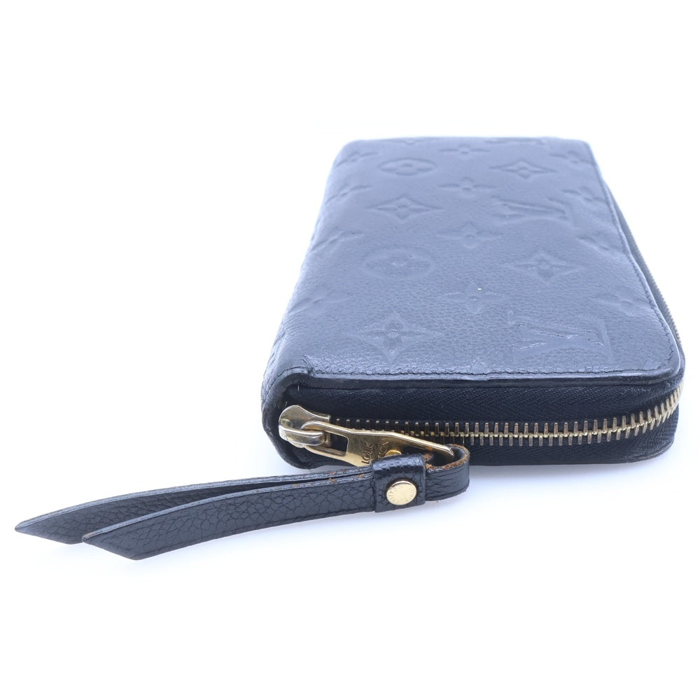 LOUIS VUITTON(ルイヴィトン) アンプラント ジッピーウォレット ロングウォレット 長財布 ブラック ノワール レザー M62121 ゴールド金具 レディース