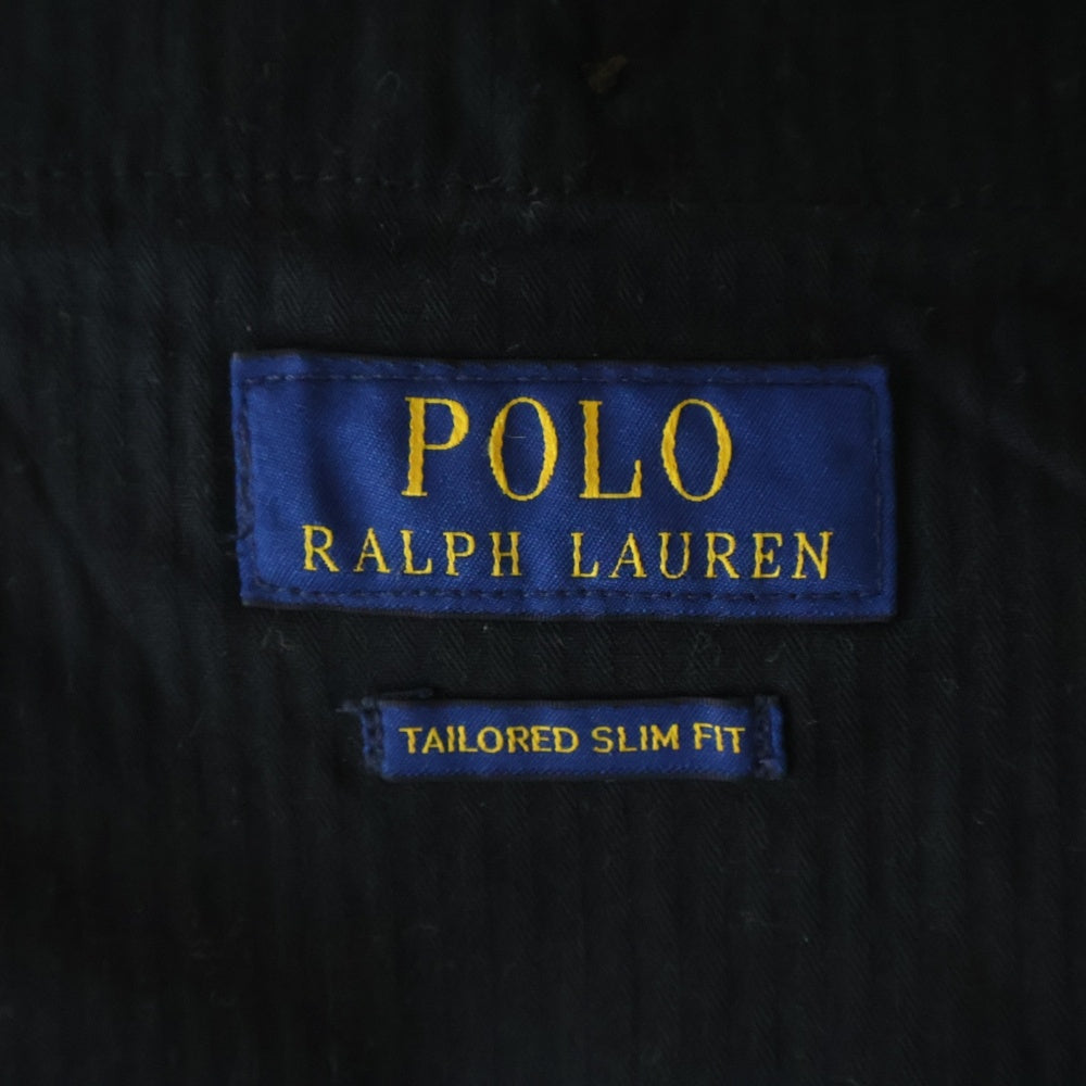 POLO RALPH LAUREN(ポロラルフローレン) ストライプ総柄 イージーパンツ ネイビー