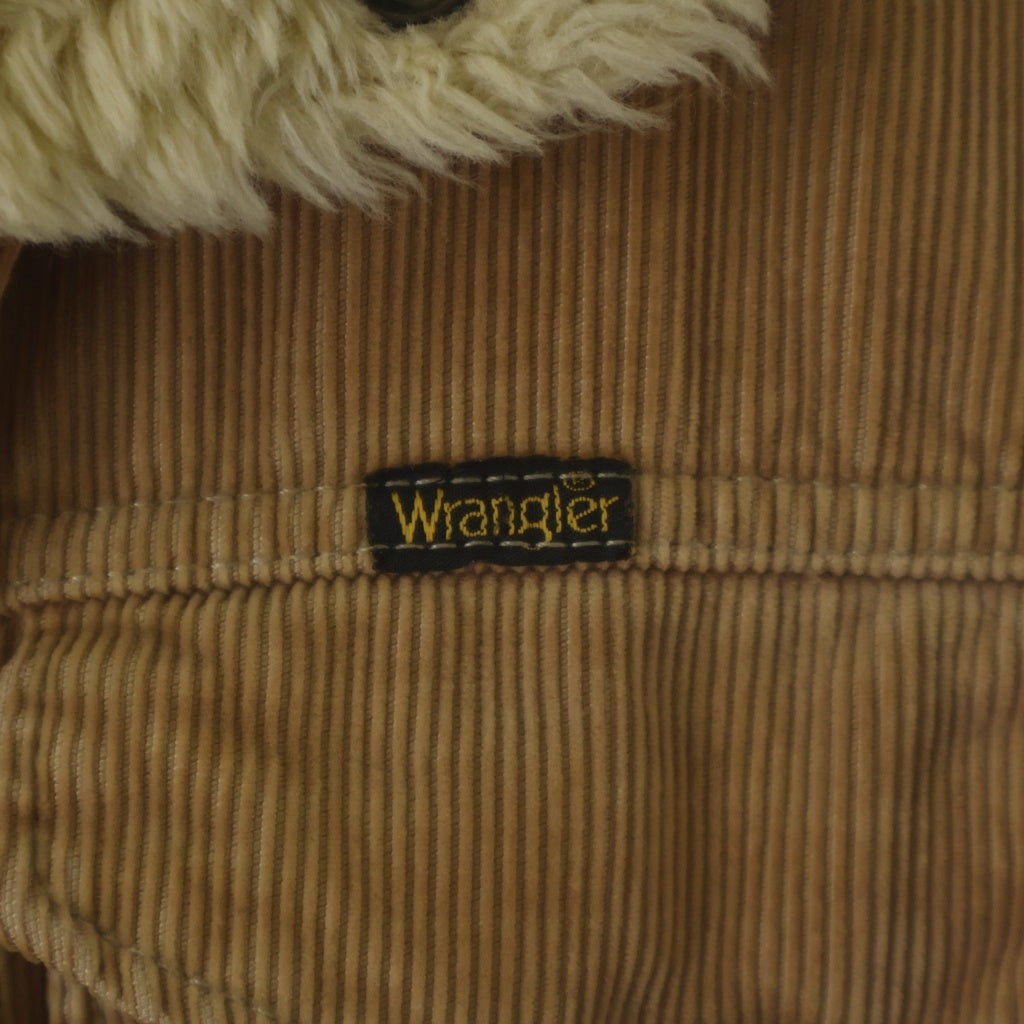 Wrangler(ラングラー) × N.HOOLYWOOD ランチジャケット ベージュ コーデュロイ