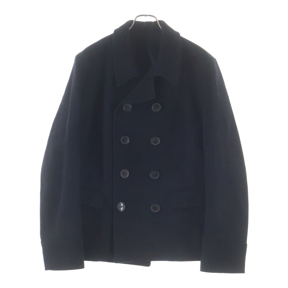 Dior HOMME(ディオールオム) 04AW メルトンウール ダブルブレスト ピーコート ジャケット ネイビー 4HH1028069