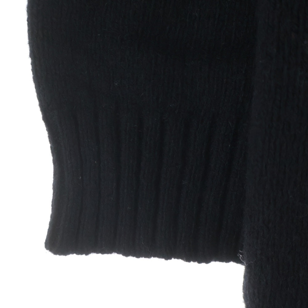 MONCLER(モンクレール) 22AW ショールカラー ニットワンピース レディース ブラック H20939L00003
