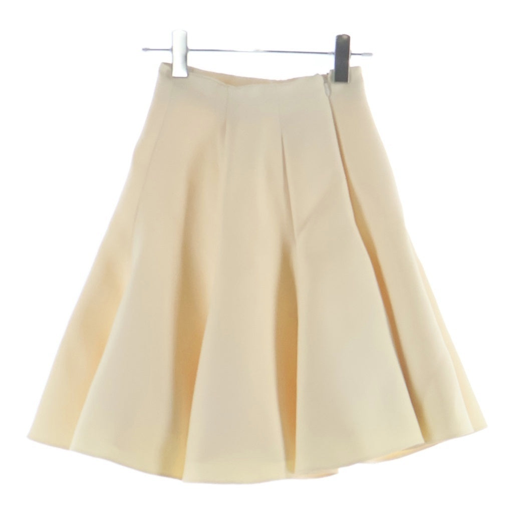 Christian Dior(クリスチャンディオール) フレアスカート アイボリー #34 911J40A1166 レディース