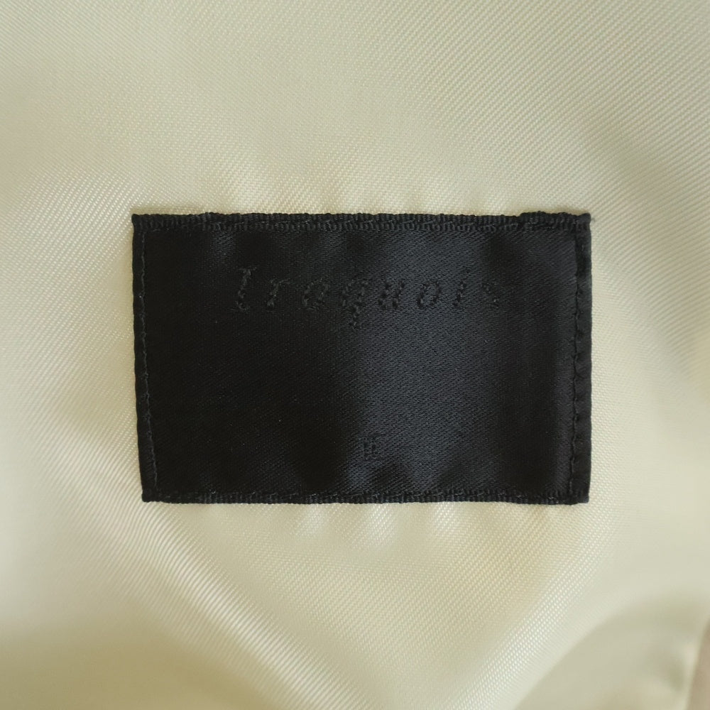 NO BRAND(ノーブランド) Iroquois ライダースジャケット アイボリー