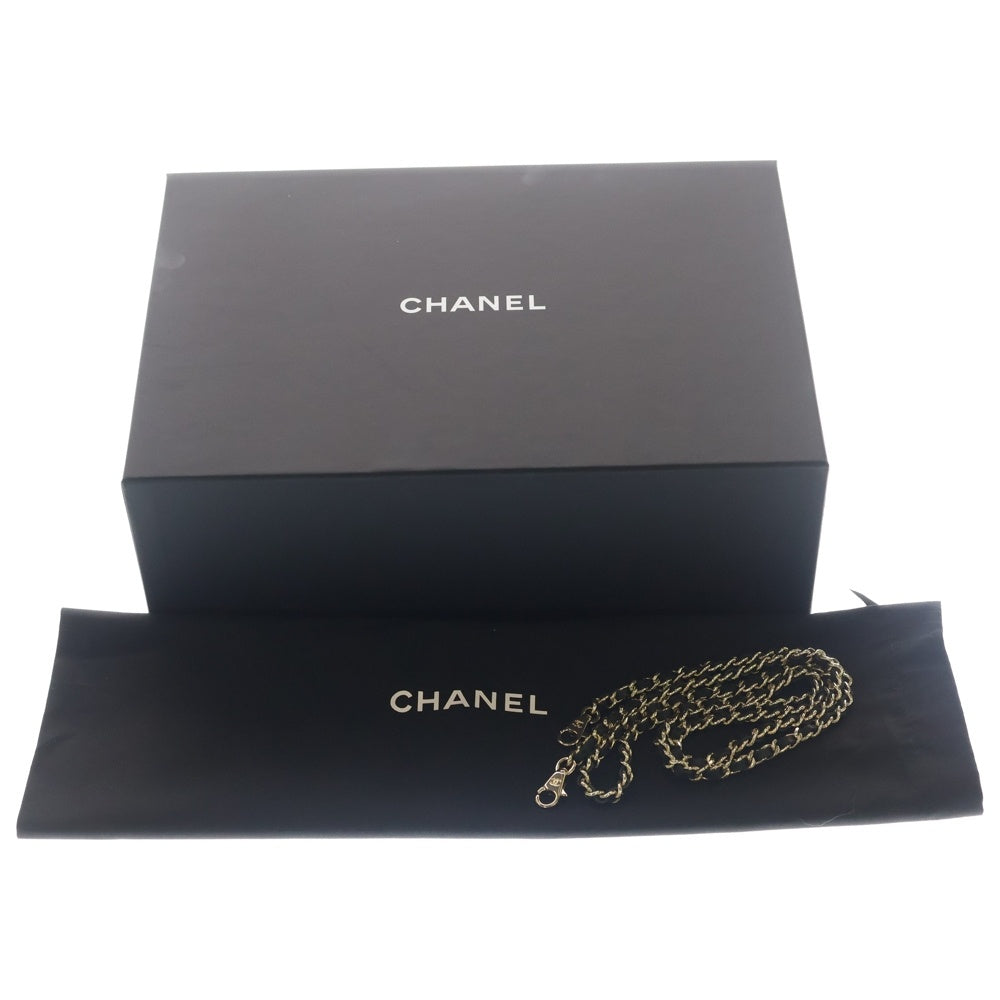 CHANEL(シャネル) トップハンドル チェーンクラッチ ショルダーバッグ ミニバッグ チェーンバッグ ブラック キャビアスキン AP4066 ゴールド金具 レディース