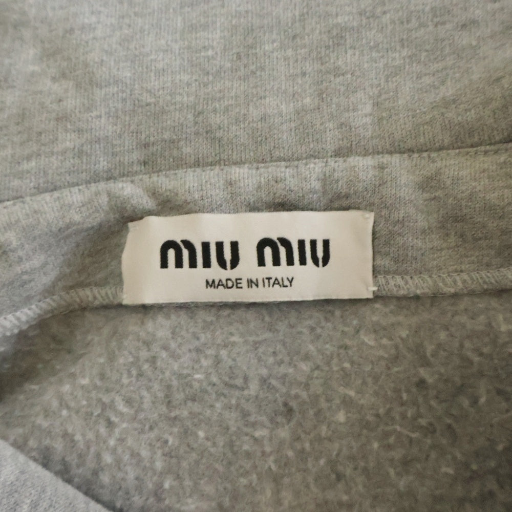 miumiu(ミュウミュウ) セーラーカラー ノースリーブ トップ グレー MJT654 レディース