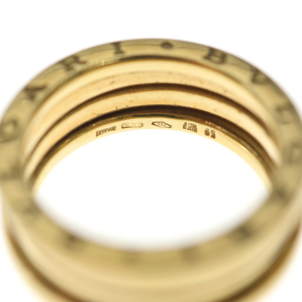BVLGARI(ブルガリ) ビーゼロワン リング 指輪 ゴールド 750YG #59 レディース