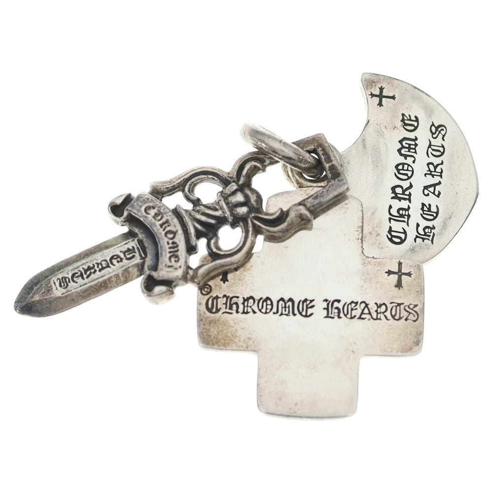 CHROME HEARTS(クロムハーツ) ■3TRINKETS 3トリンケッツ ペンダントトップ シルバー BCA202