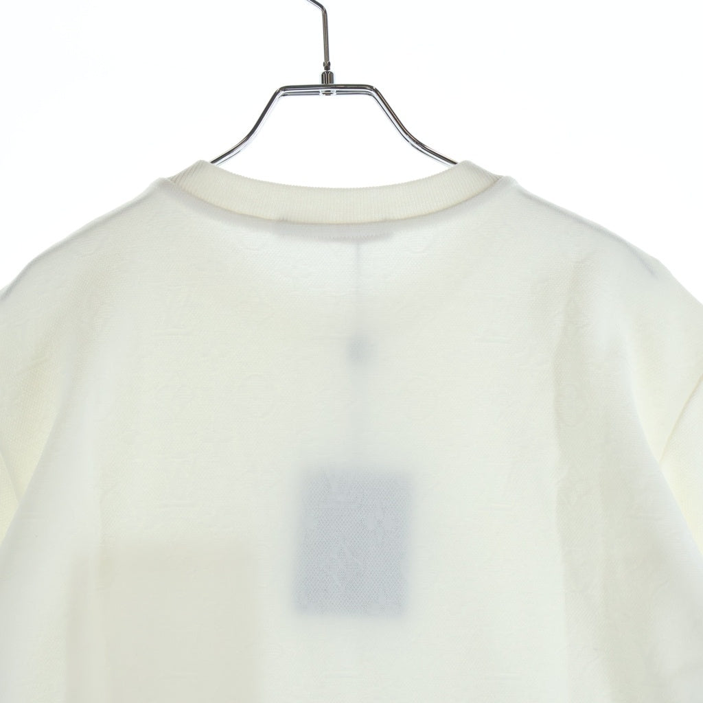 LOUIS VUITTON(ルイヴィトン) ピケコットンTシャツ ホワイト #S レディース