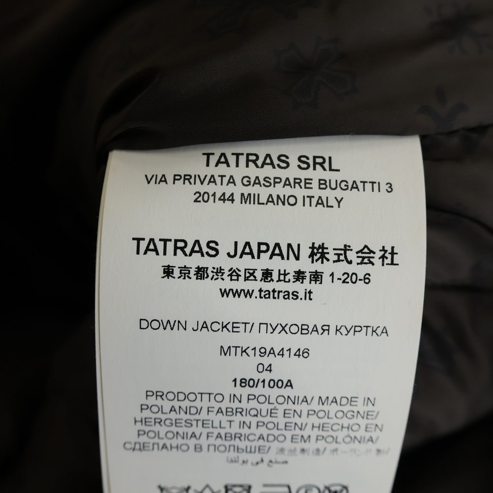 TATRAS(タトラス) VERMIGLIO フーデッド ダウンジャケット カーキ MTK19A4146 レディース