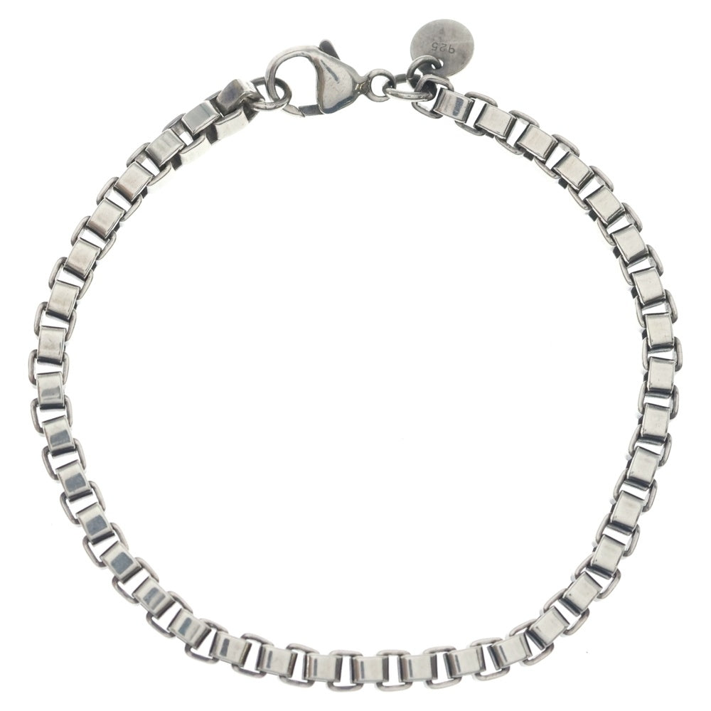TIFFANY & Co.(ティファニー) ベネチアンリンク ブレスレット チェーン シルバー Ag925 15.2g レディース
