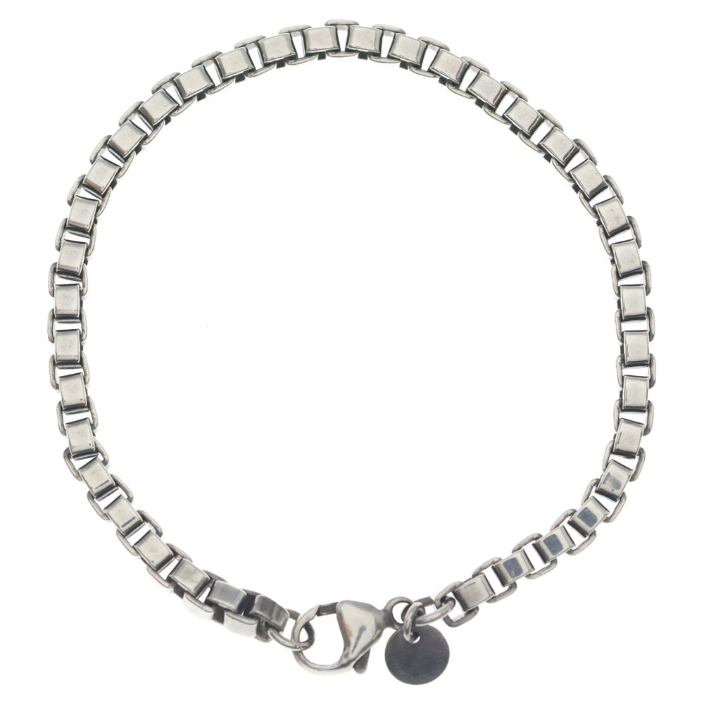 TIFFANY & Co.(ティファニー) ベネチアンリンク ブレスレット チェーン シルバー Ag925 15.2g レディース