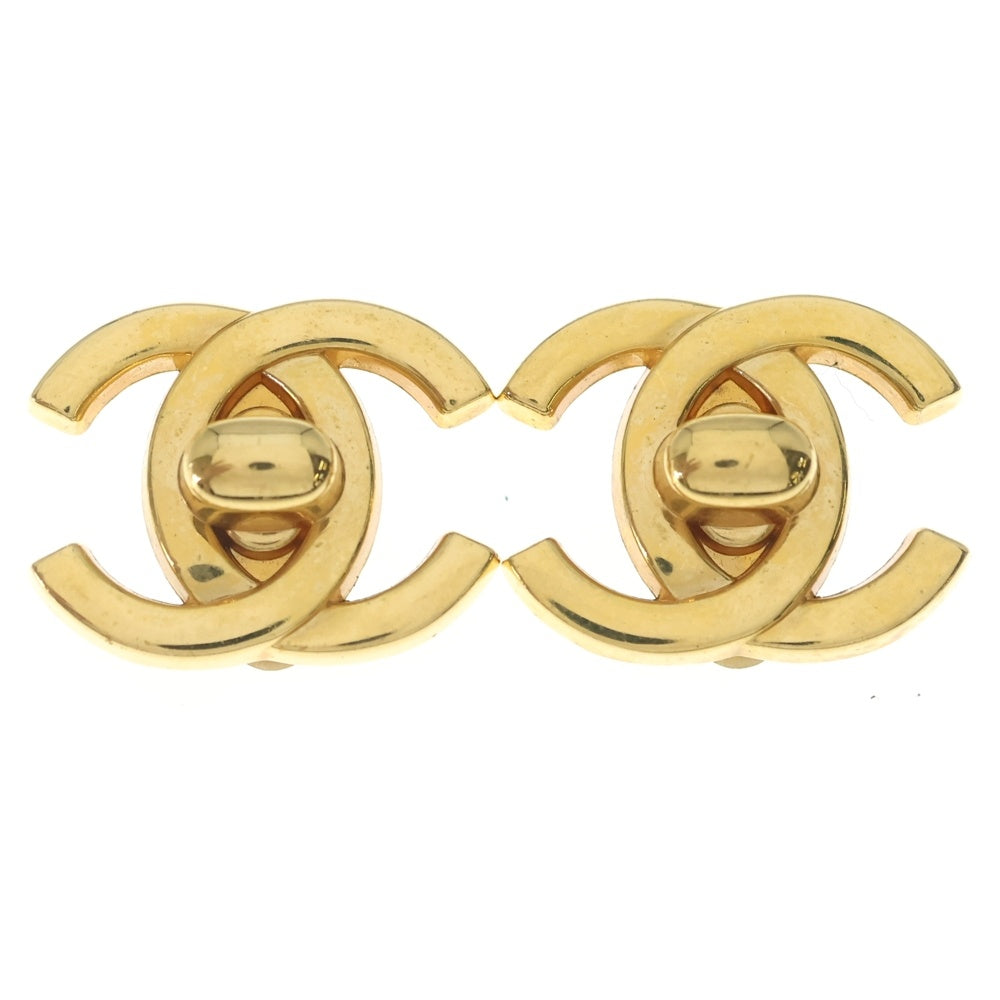 CHANEL(シャネル) ココマーク ターンロック イヤリング ゴールド GP レディース