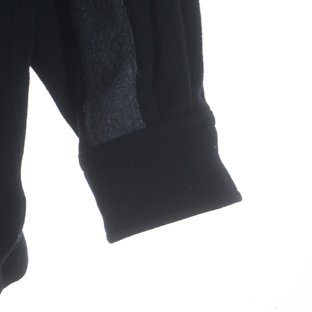 COMME des GARCONS HOMME(コムデギャルソンオム) 95AW AD1995 ウール サイドライン ジップアップジャケット ブラック HB-080030