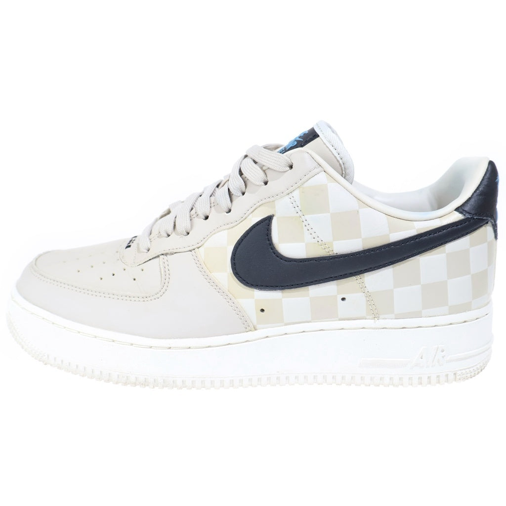 NIKE(ナイキ) ×LeBron James AIR FORCE 1 LOW Strive For Greatness レブロン ジェームズ エアフォース1 ローカットスニーカー ベージュ US9.5/27.5cm DC8877-200