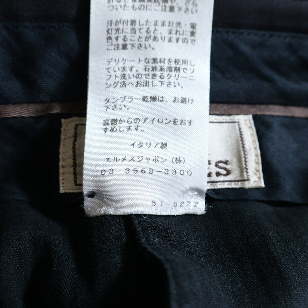 HERMES(エルメス) スーツセットアップ ジャケット パンツ ネイビー #48