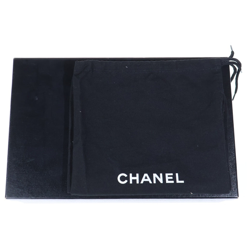 CHANEL(シャネル) ココマーク リボン レザー ヒール パンプス シューズ ブラック レディース