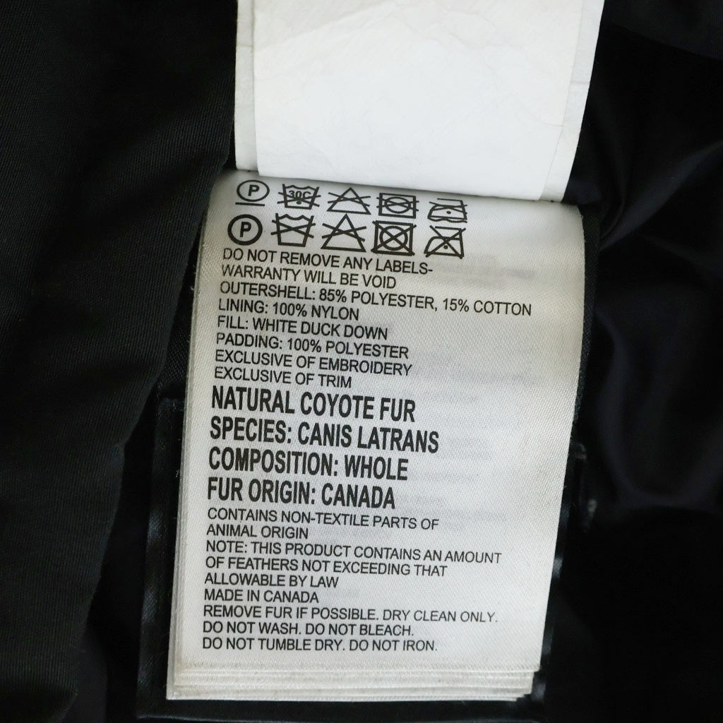 CANADA GOOSE(カナダグース) MACKENZIE PARKA マッケンジー パーカー ダウンジャケット ブラック 2302JL レディース