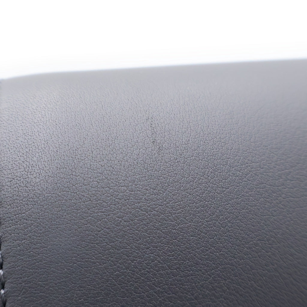 LOEWE(ロエベ) ロエベ ハンモック スエードコンビネーション ショルダーバッグ グレー レザー×スエード シルバー金具 レディース
