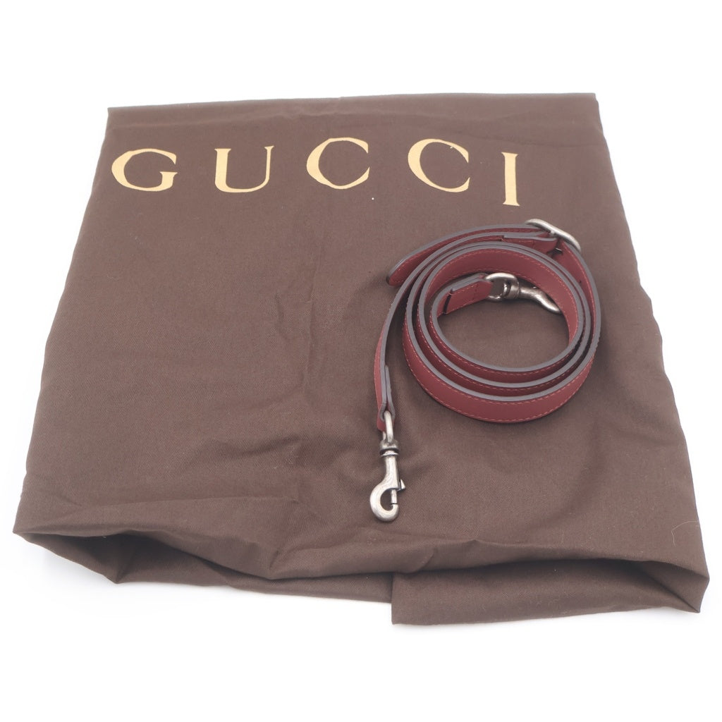 GUCCI(グッチ) グッチ GGブルームス ハンドバッグ 2WAY ショルダーバッグ ベージュ×ピンク レザー×PVC 409533 シルバー金具 レディース