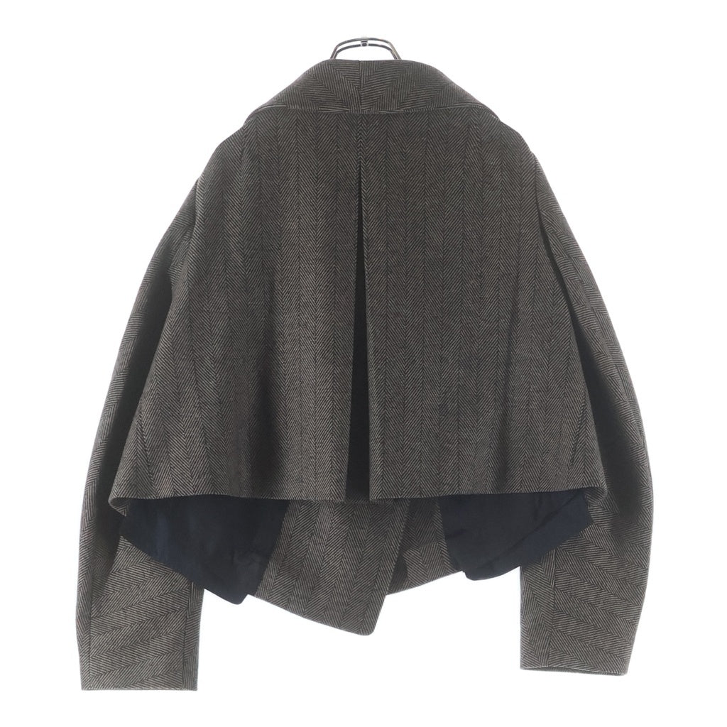 JIL SANDER NAVY(ジルサンダーネイビー) ジルサンダーネイビー ダブルブレストジャケット 36 ブラウン JDJ558CJJ006A72 レディース