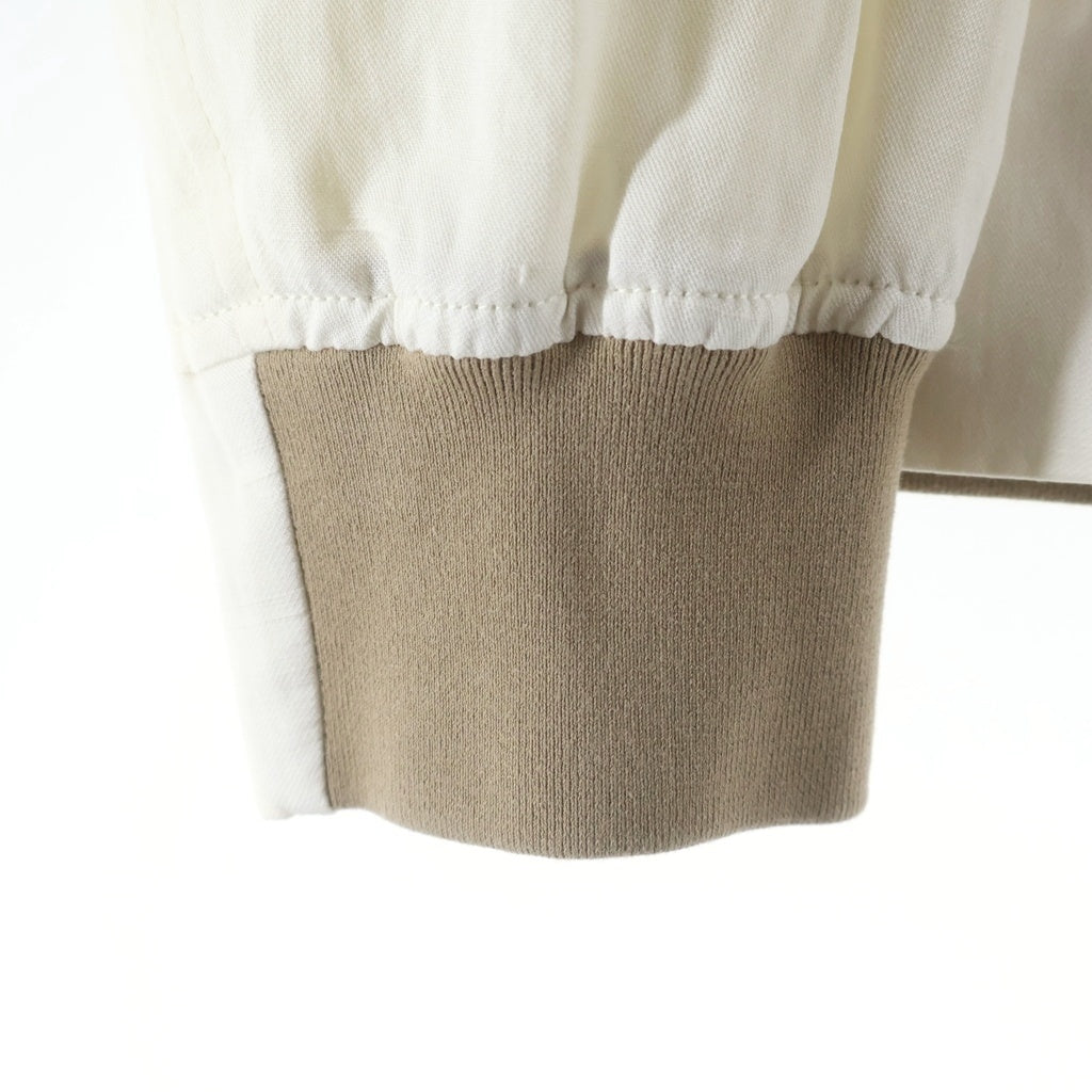 BRUNELLO CUCINELLI(ブルネロクチネリ) ブルネロクチネリ ジップアップブルゾン アイボリー 48 MD4806298JAP