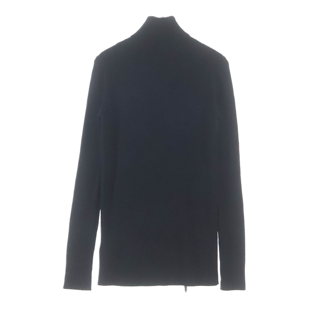 B Yohji Yamamoto(ビー ヨウジヤマモト) ヨウジヤマモト フロントスリットニットトップ ブラック 2 YU-K54-149 レディース