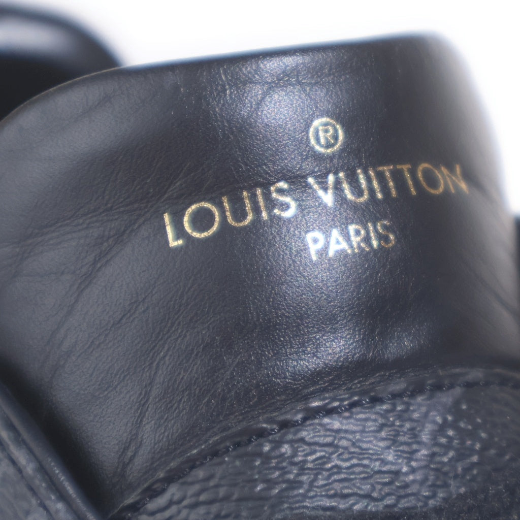 LOUIS VUITTON(ルイヴィトン) ルクセンブルグライン モノグラム エクリプス レースアップ ローカットシューズ スニーカー ブラック