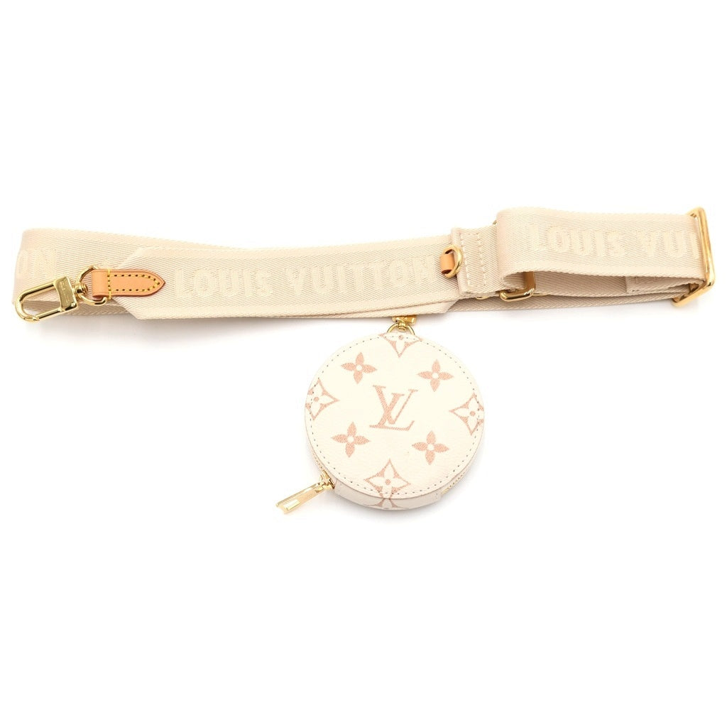 LOUIS VUITTON(ルイヴィトン) モノグラムデュンヌ オンザゴーPM 2WAYバッグ ハンドバッグ ショルダーバッグ アイボリー×ブラック レザー M24533 ゴールド金具 レディース