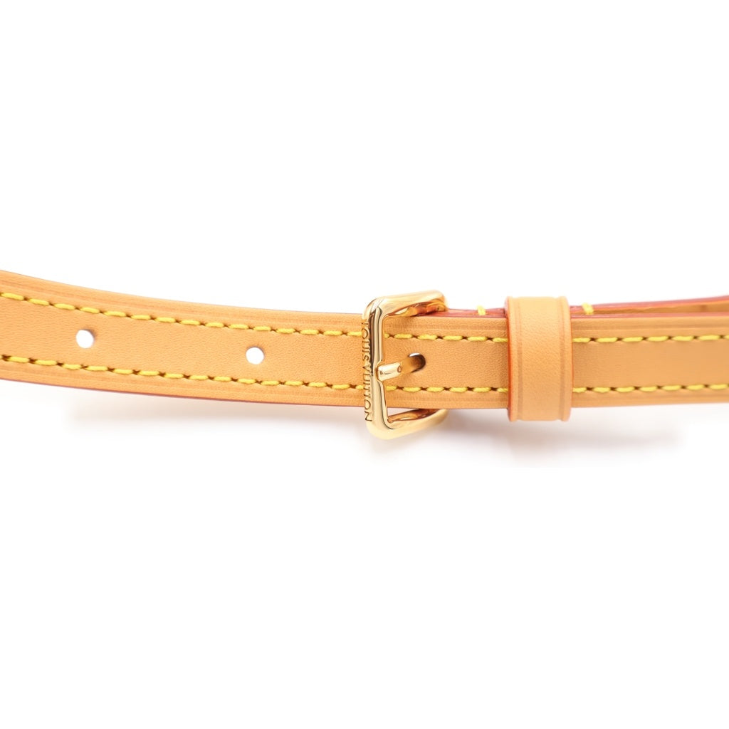 LOUIS VUITTON(ルイヴィトン) モノグラム ヴィヴィエンヌホリデー ナノノエ ショルダーバッグ ミニバッグ ブラウン レザー×PVC M12221 ゴールド金具 レディース