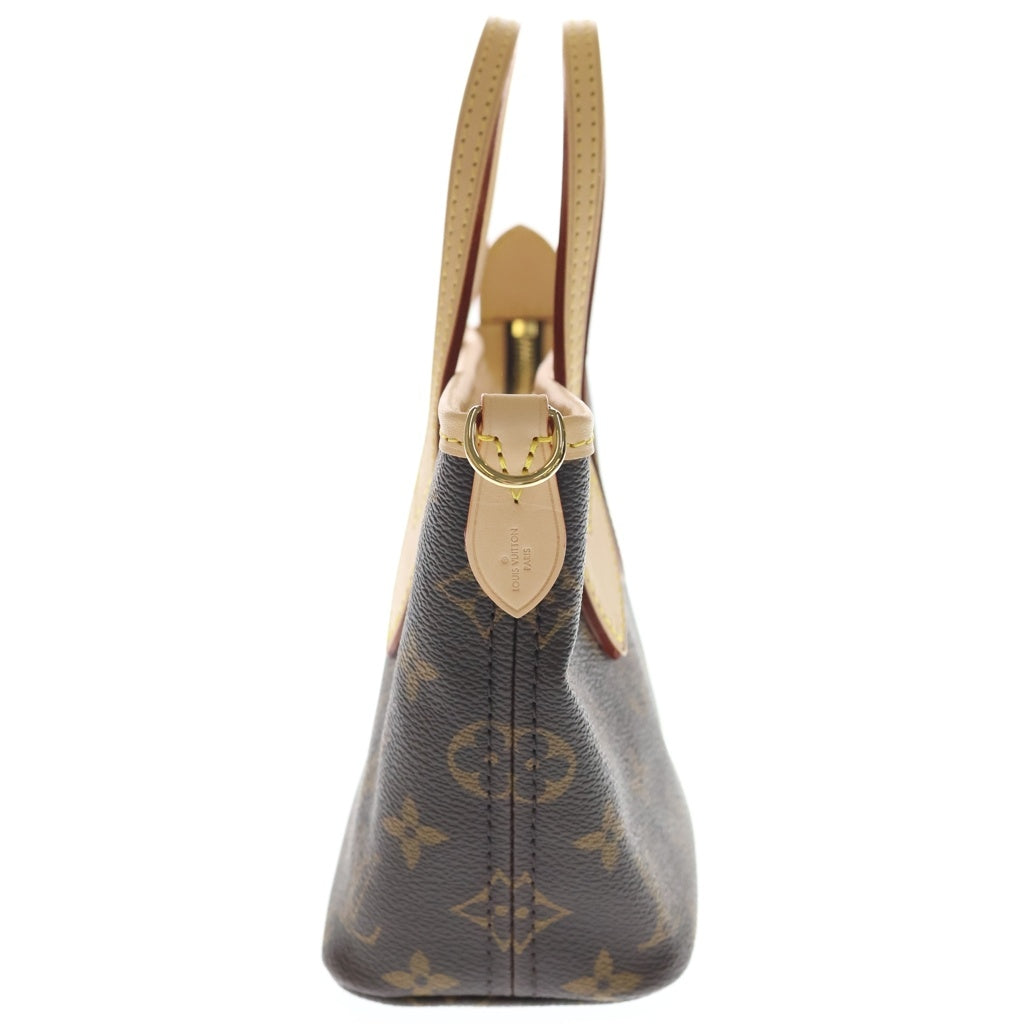 LOUIS VUITTON(ルイヴィトン) モノグラム ネヴァーフルBB 2WAYバッグ ショルダーバッグ ハンドバッグ ブラウン レザー×PVC M46705 ゴールド金具 レディース