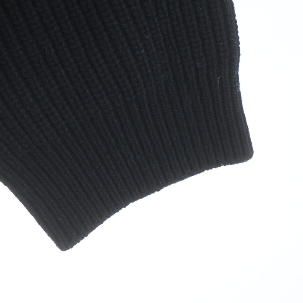CELINE(セリーヌ) 21AW Embroidery Over Size Sweater ロゴエンブロイダリー オーバーサイズニットセーター ブラック 2A19R423P レディース