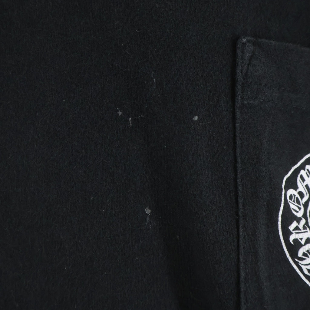 CHROME HEARTS(クロムハーツ) Los Angeles Limited Horseshoe Tee ロサンゼルス限定 ホースシュープリント クルーネック半袖Tシャツ ブラック