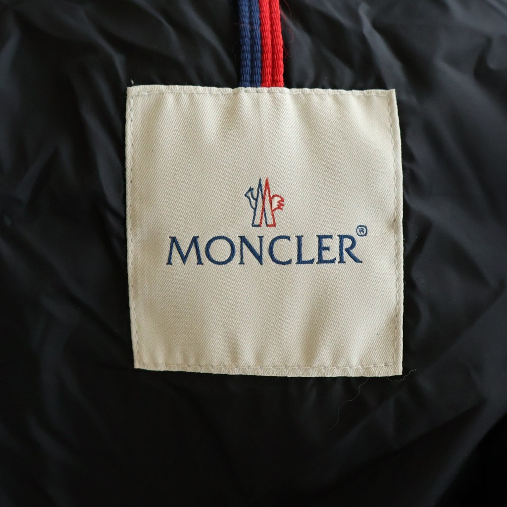 MONCLER(モンクレール) AFFTON アフトン ファーフーデッド ダウンジャケット コート ブラック 420914233025 54654
