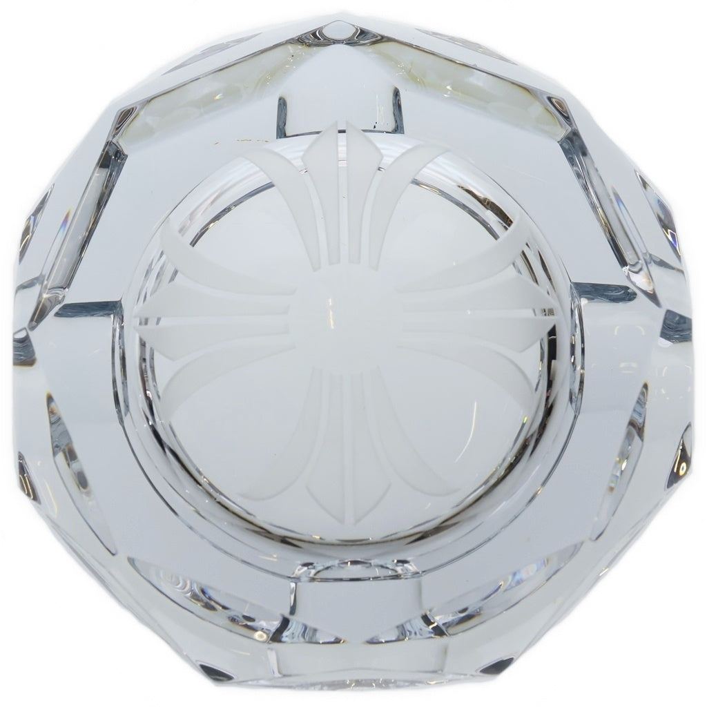 CHROME HEARTS(クロムハーツ) ×Baccarat バカラ CHプラス クリスタル 灰皿 クリア ■